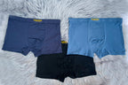 Pack of 3 - Comfortable Underwear for Men: High-Quality Boxers, FLEXIBLE AND SOFT - MEN Branded Underwear