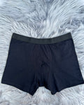 3 Pack Men Cotton Underwear Loose Mid-rise Boxer Briefs Breathable Comfort Panties Soft Skin-friendly Shorts