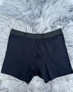 3 Pack Men Cotton Underwear Loose Mid-rise Boxer Briefs Breathable Comfort Panties Soft Skin-friendly Shorts
