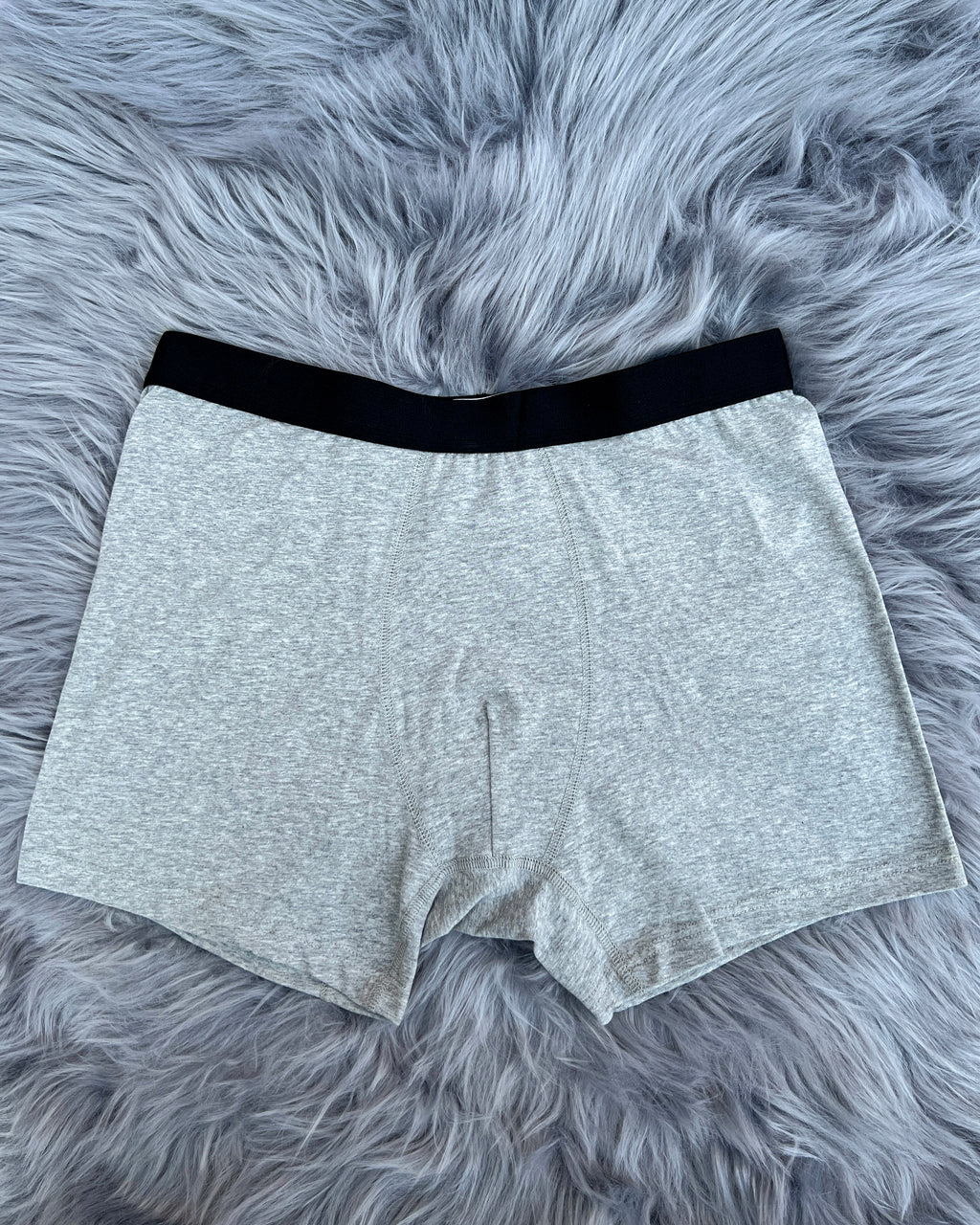 3 Pack Men Cotton Underwear Loose Mid-rise Boxer Briefs Breathable Comfort Panties Soft Skin-friendly Shorts