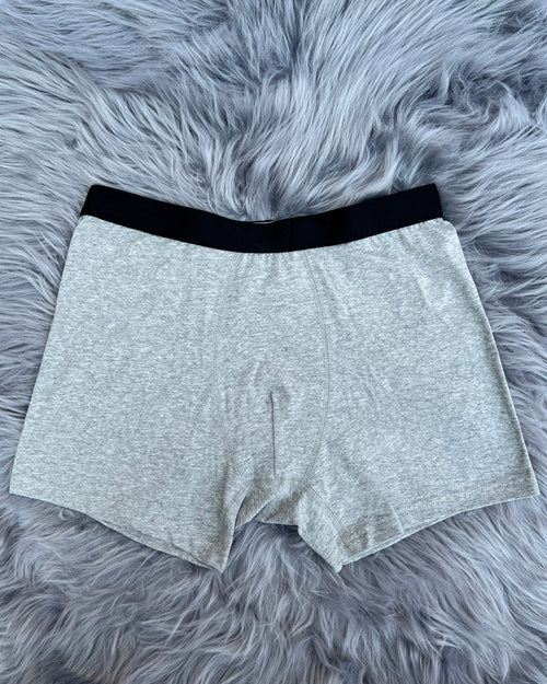 3 Pack Men Cotton Underwear Loose Mid-rise Boxer Briefs Breathable Comfort Panties Soft Skin-friendly Shorts