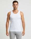 Pack of 3 Men's Cotton Banyan – Soft, Breathable Sleeveless Vest