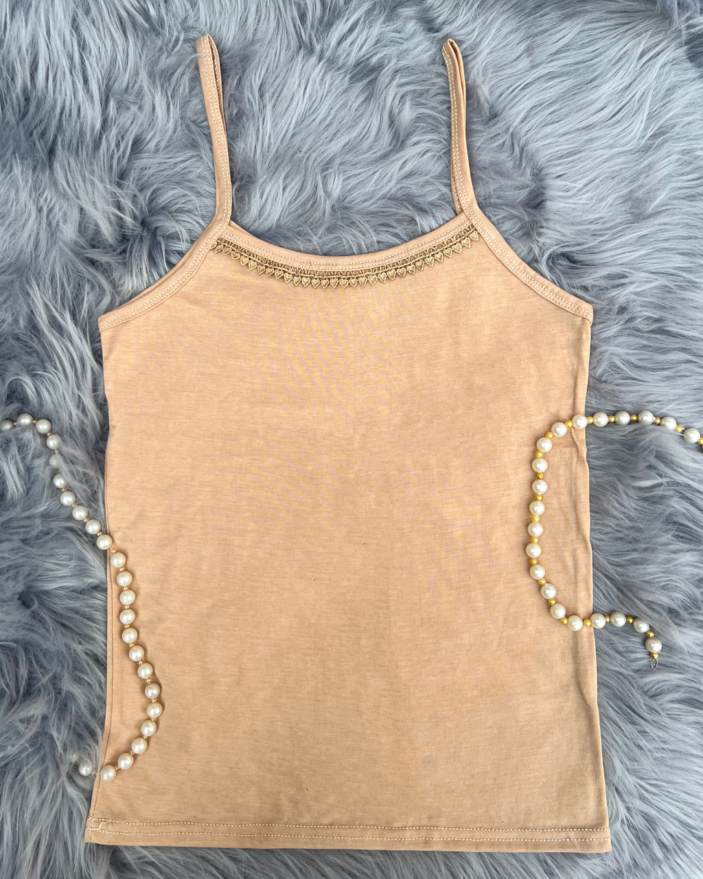 Pack of 3 Women & Girls Cotton Camisole Vest Tank Top – Soft Shameez Stretchable Sleeveless Innerwear Camisoles for Daily Wear & Layering